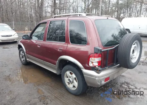 2002 Kia Sportage from USA, damaged, VIN KNDJA723X25162192